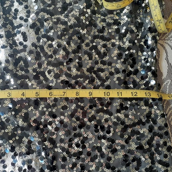 Guess Sequin Sheath Dress - Picture 11 of 12